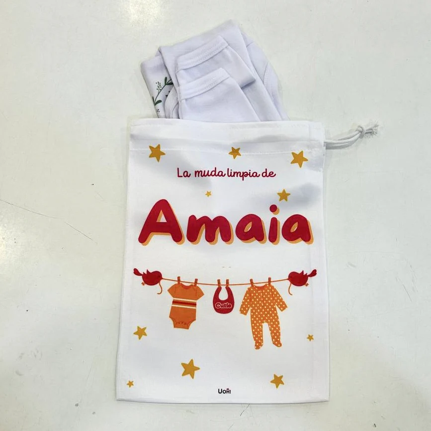Bolsita tela personalizada