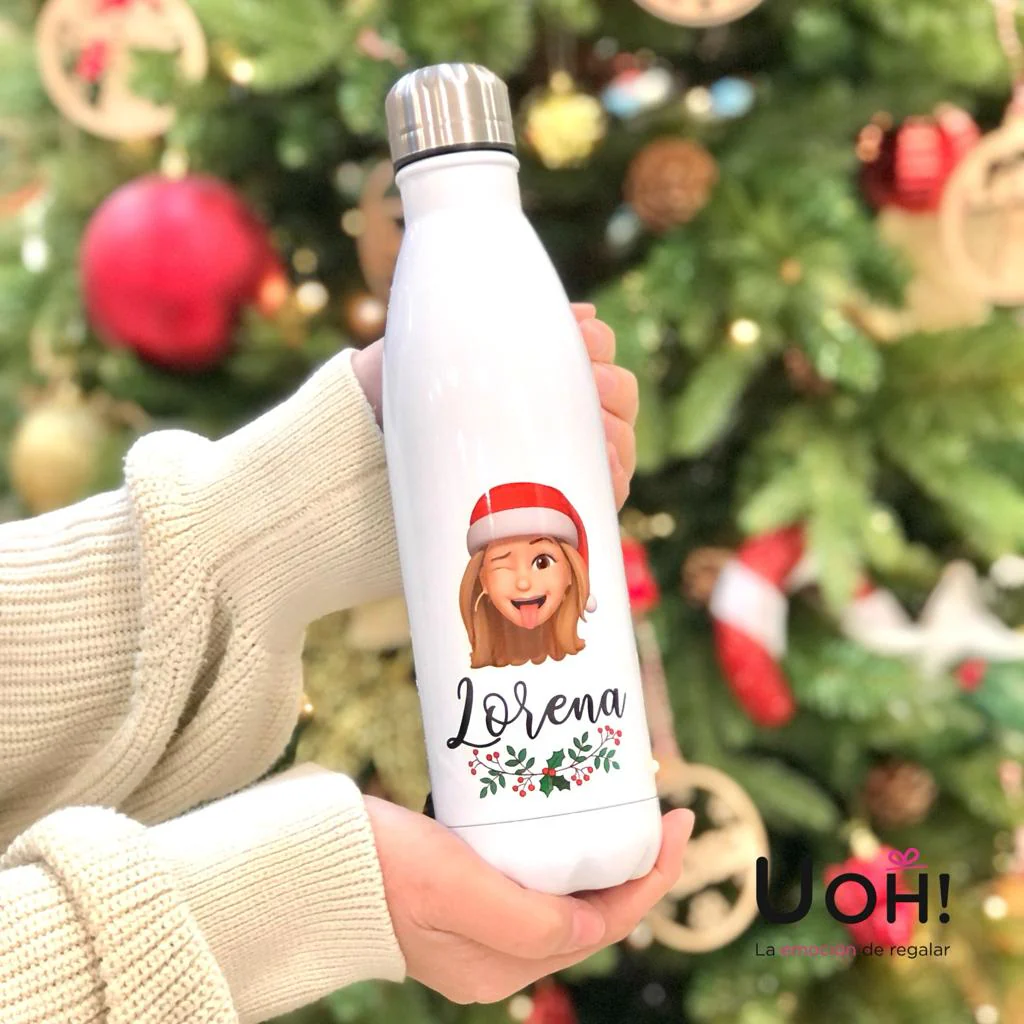 Botella personalizada "Emoji Navideño" - Image 2