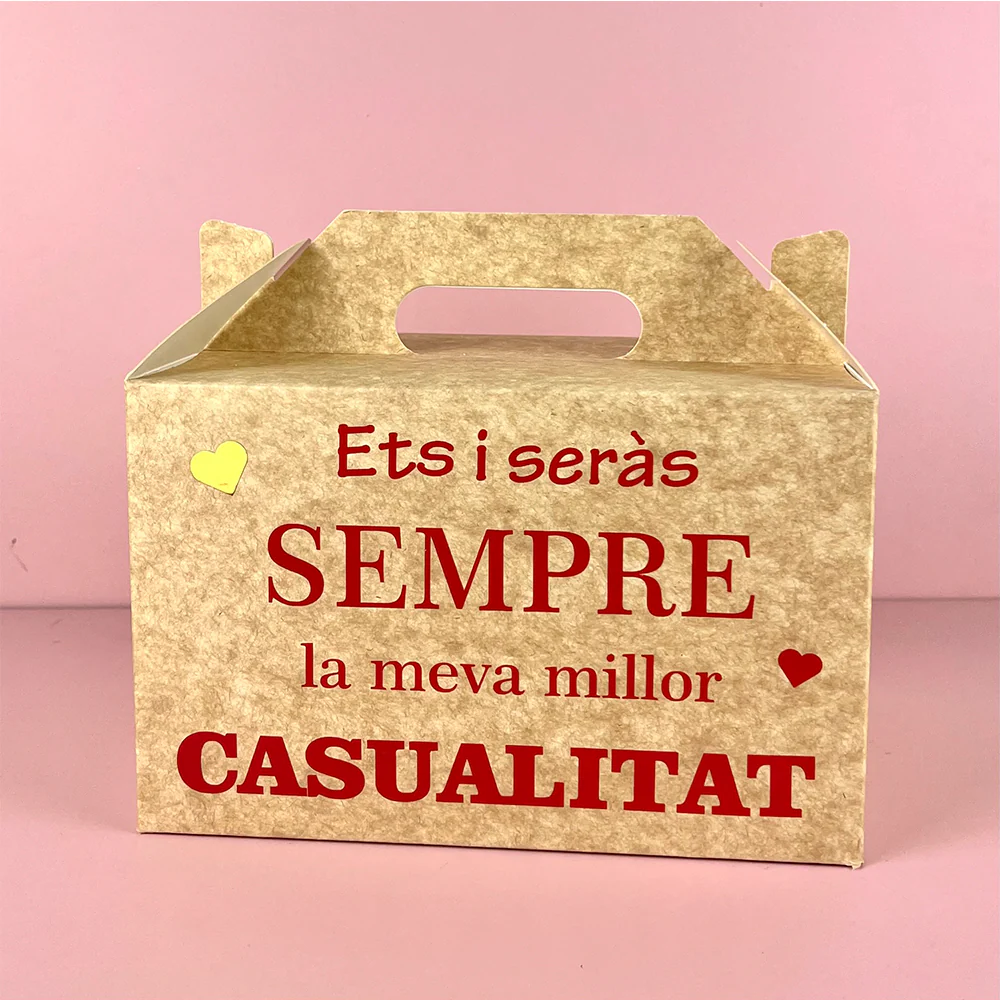 Caixa picnic Ets i seràs sempre la meva millor casualitat