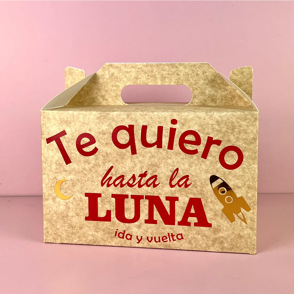 Caja picnic Te quiero hasta la luna ida y vuelta
