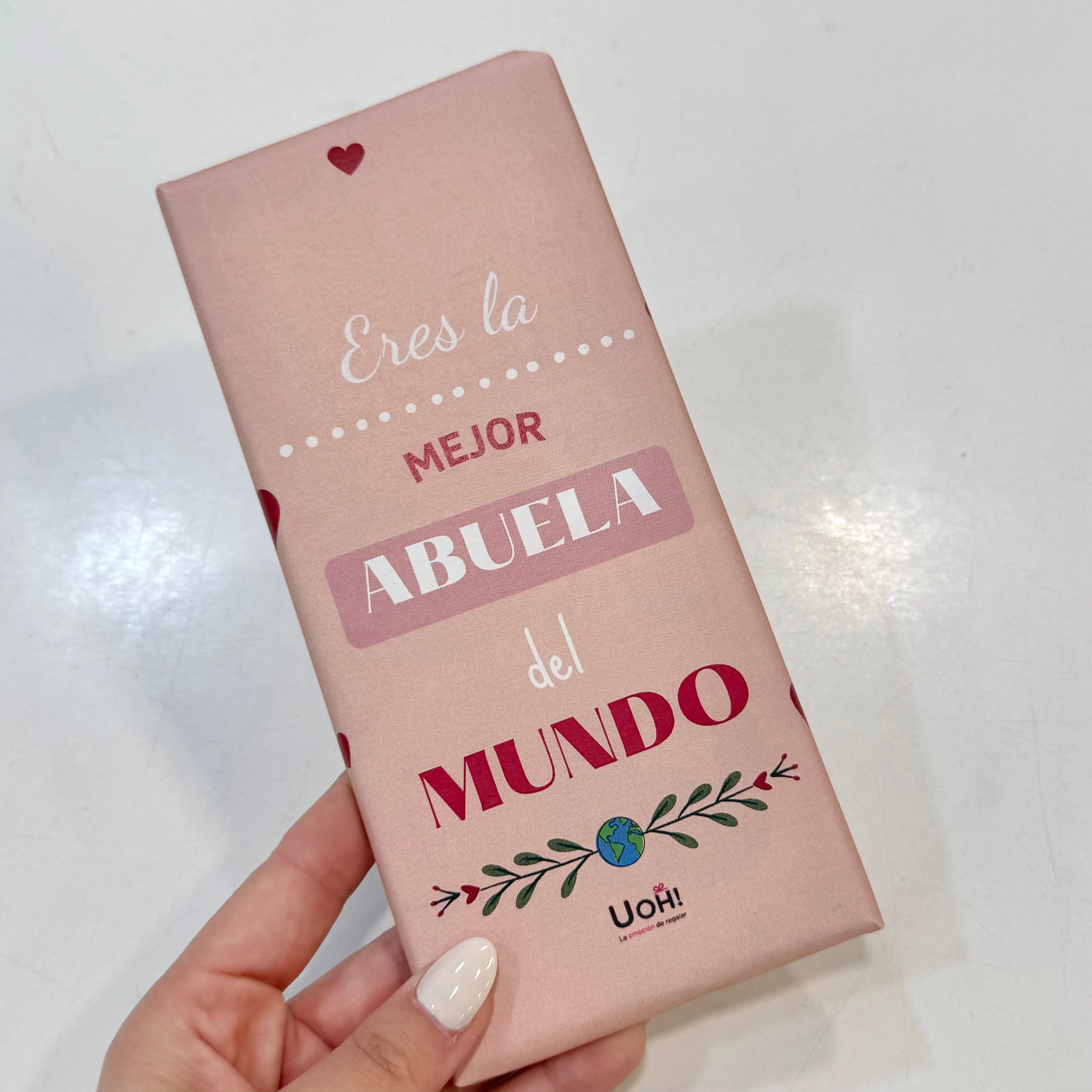 Chocolate "Eres la mejor abuela"