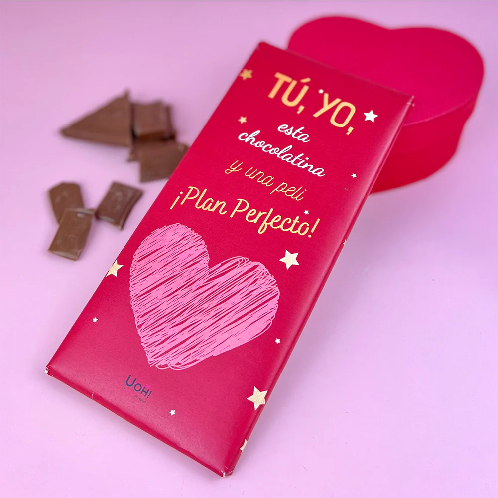 Chocolate Tú, yo, esta chocolatina y una peli ¡plan perfecto!