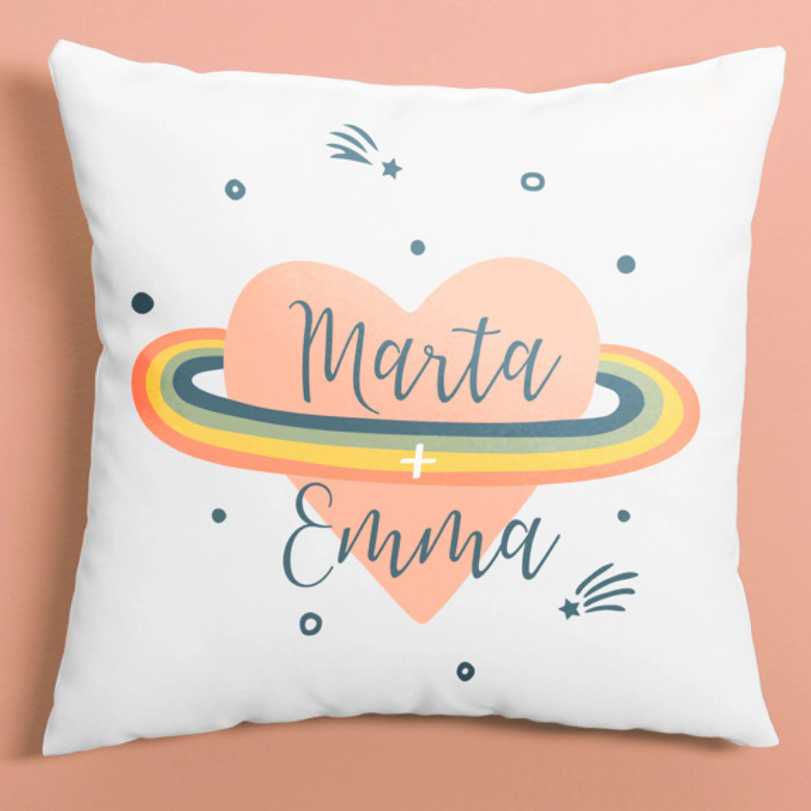 Cojín personalizado Amor y Orgullo