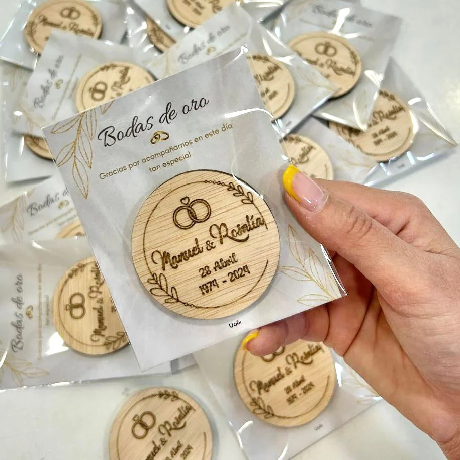 Imán personalizado "Bodas de oro" - Image 3