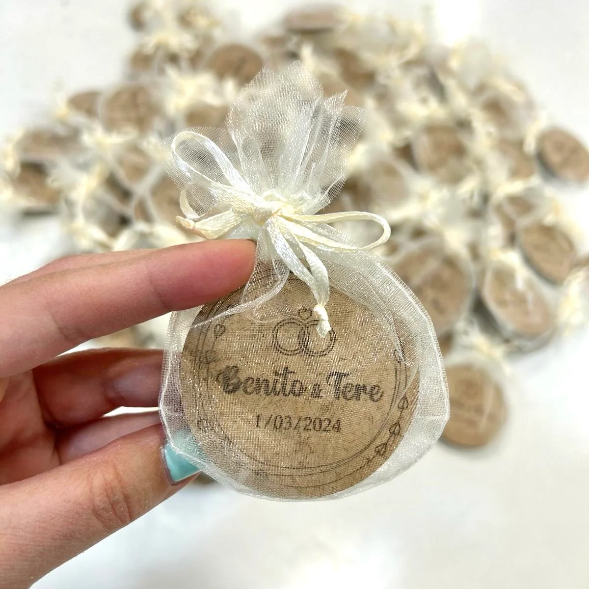 Imán de madera personalizado - Image 3