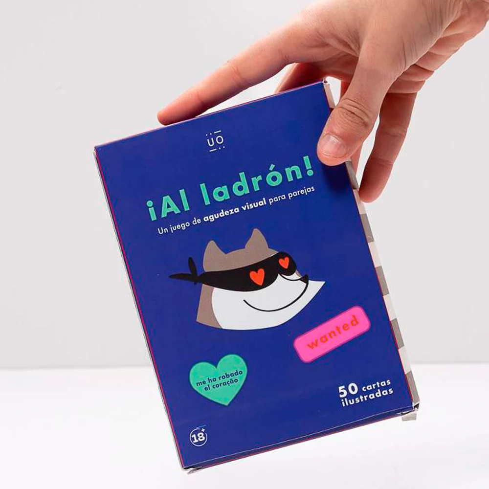 Juego de cartas para parejas "¡Al ladrón!"