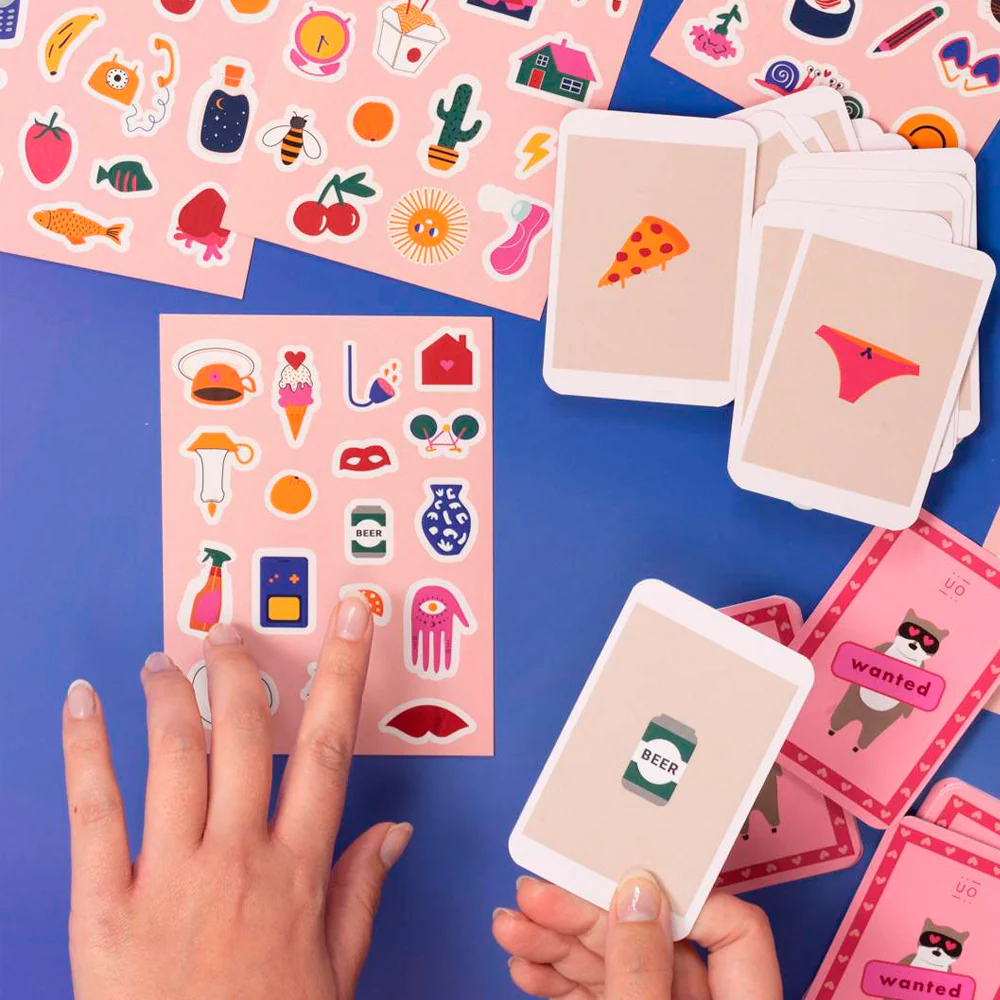 Juego de cartas para parejas "¡Al ladrón!" - Image 2