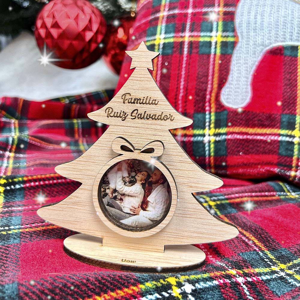 Marco de fotos Árbol pequeño personalizado