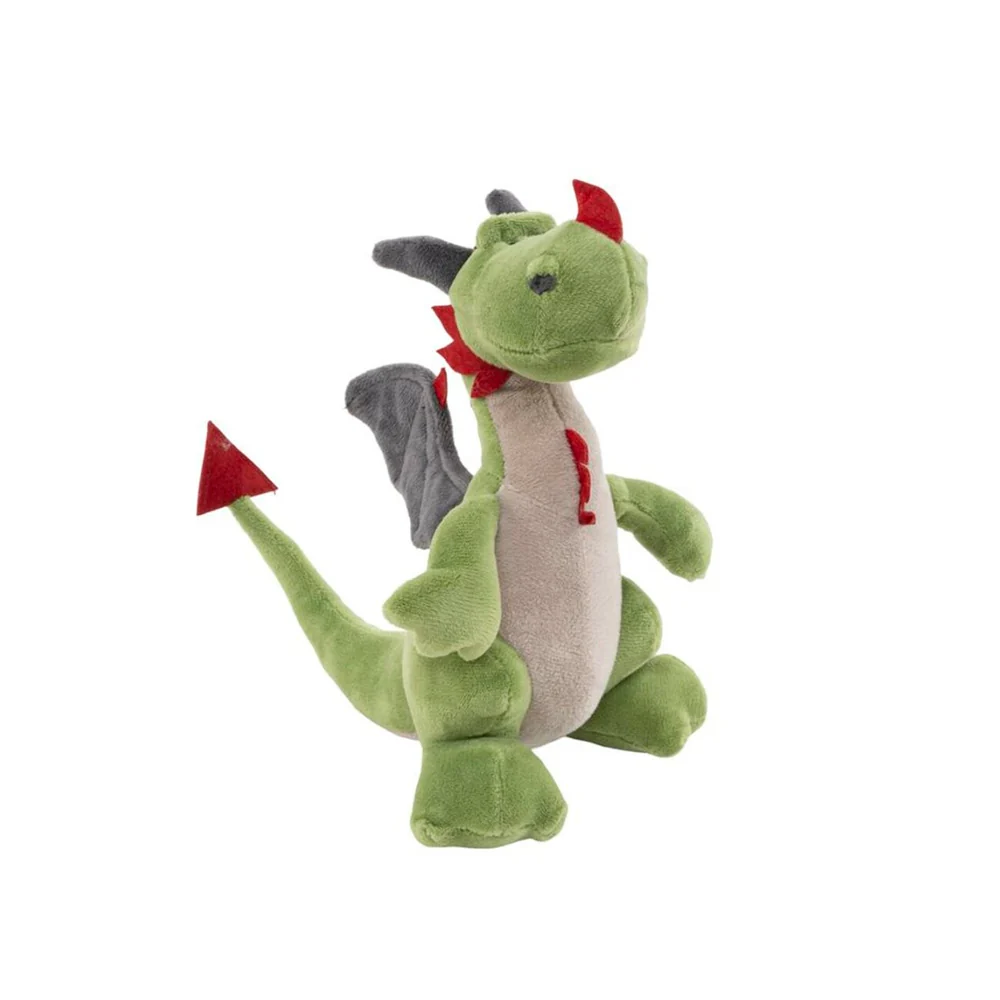 Peluche Dragón verde gris