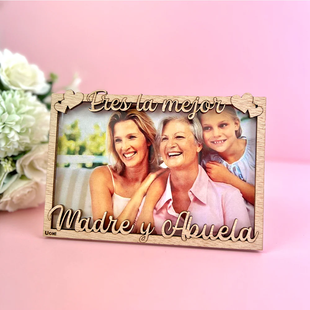 Portafoto Eres la mejor Madre y Abuela