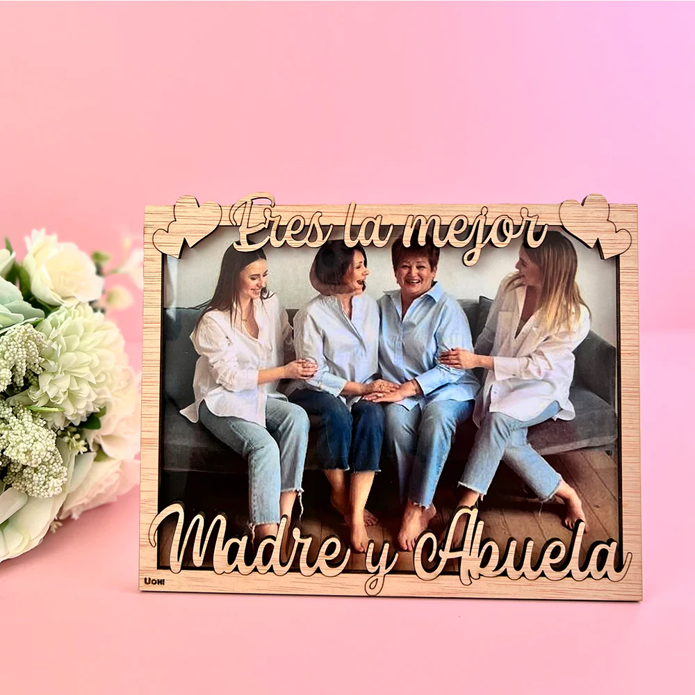 Portafoto Eres la mejor Madre y Abuela - Image 2