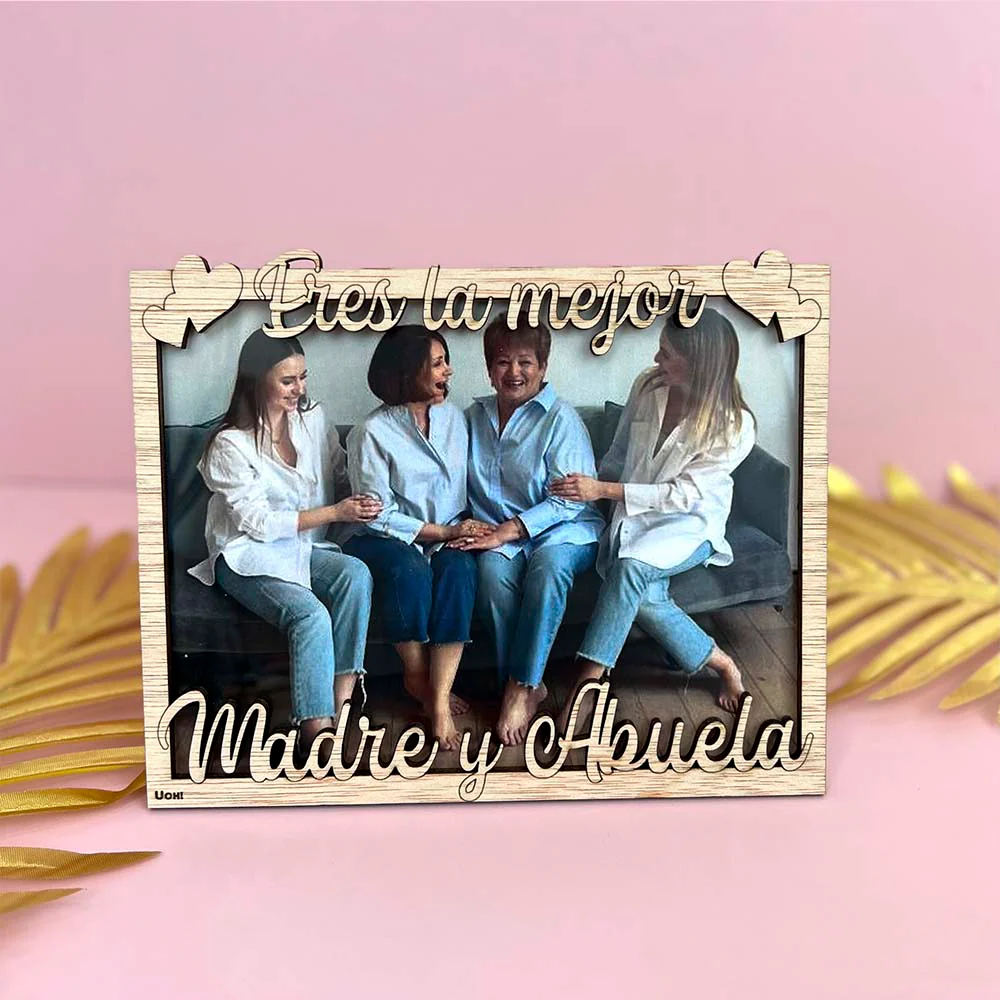 Portafoto Eres la mejor Madre y Abuela - Image 4