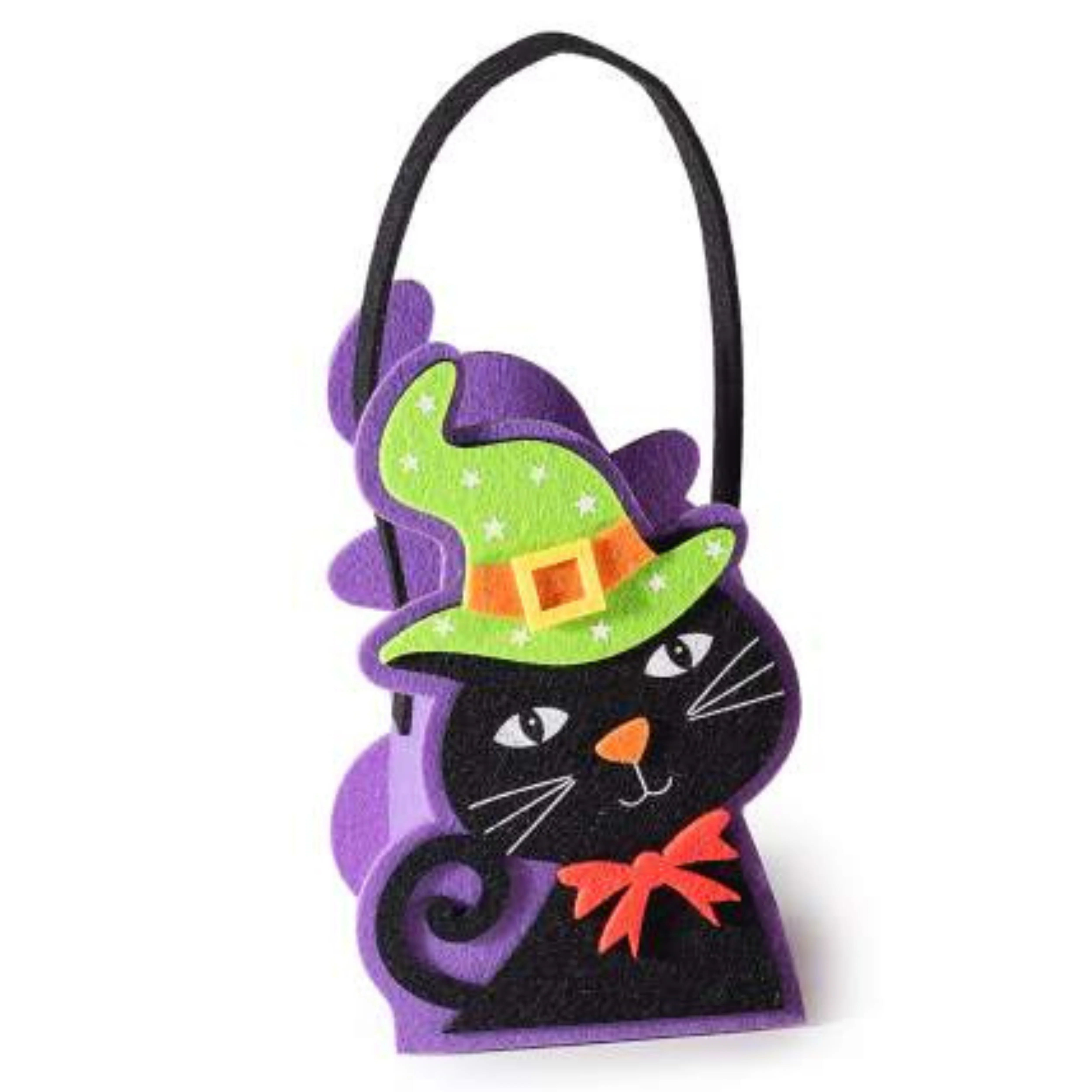 Cesta gato negro