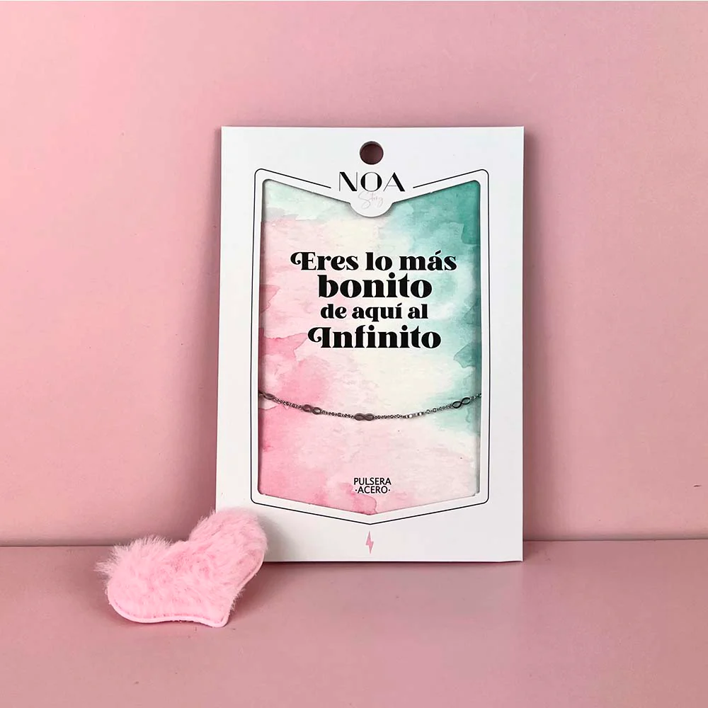 Pulsera Eres lo más bonito de aquí al infinito