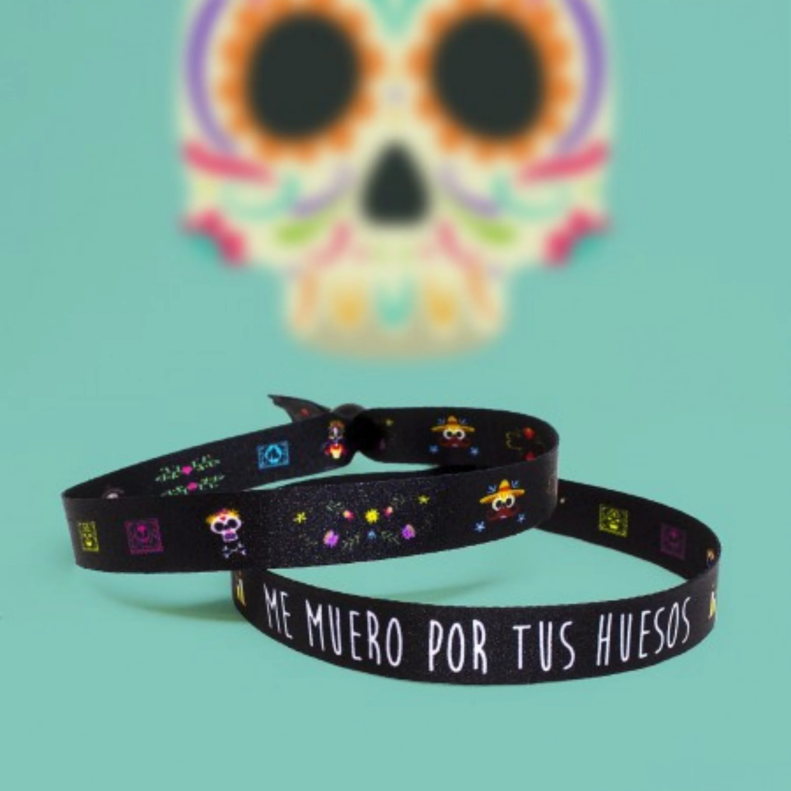 Pulsera Me muero por tus huesos
