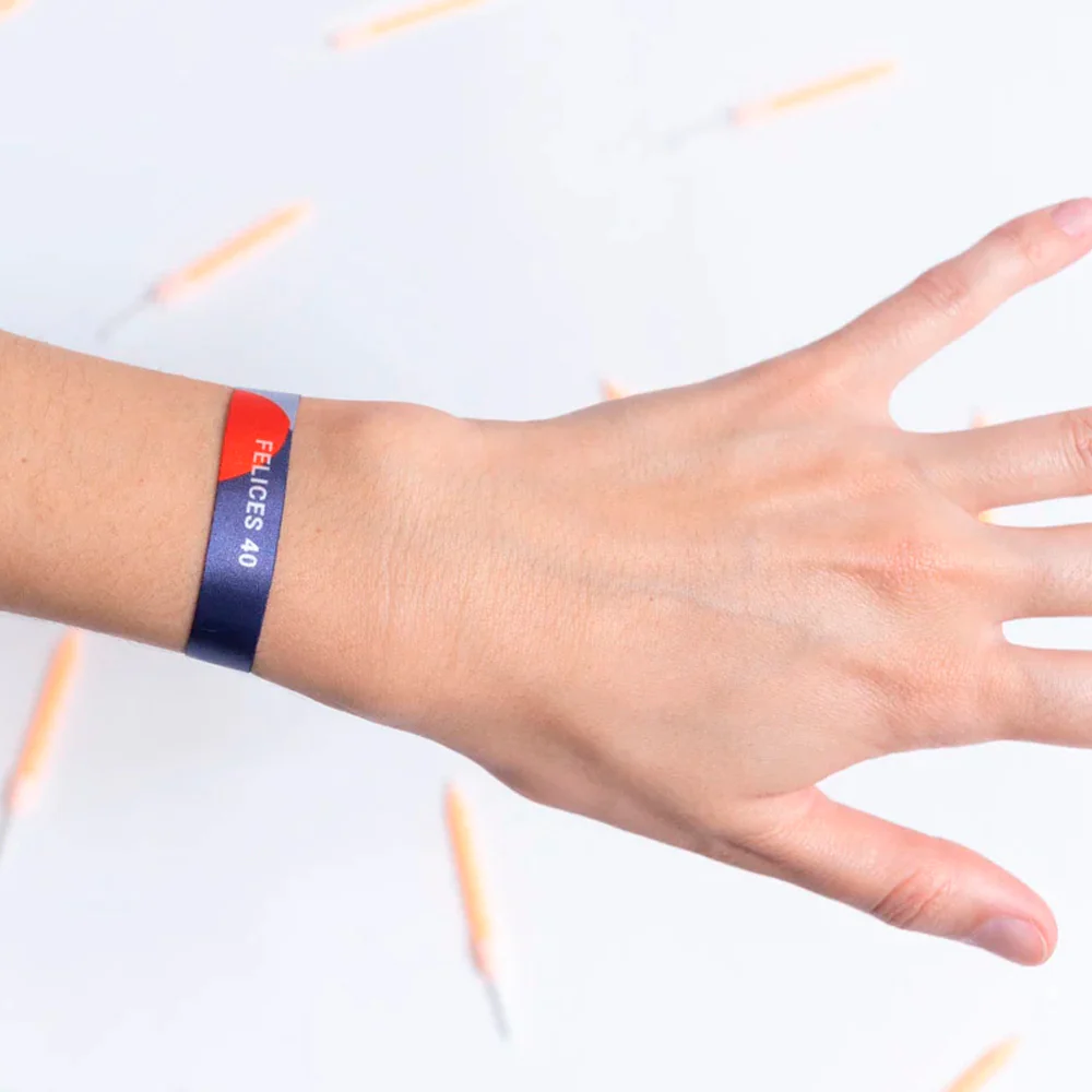 Pulsera Tela "Felices 40" - Image 2