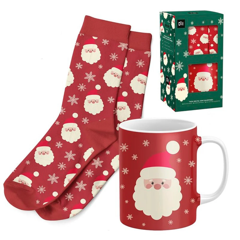 Taza + Calcetines Papa Noel - Image 2