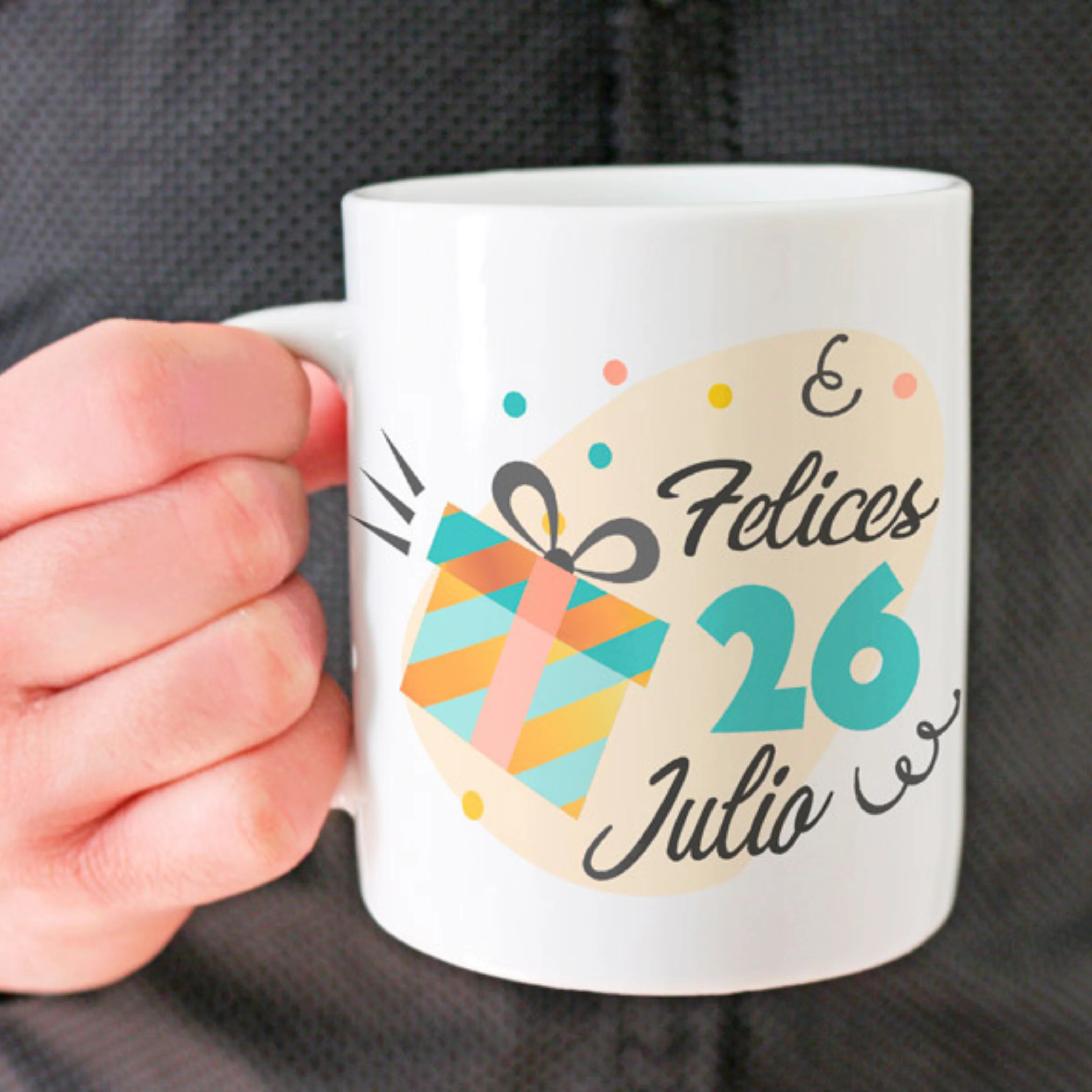 Taza personalizada "Regalo de cumple"