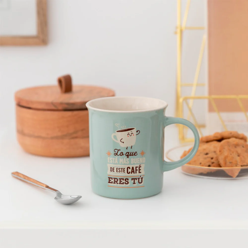 Taza Lo que está más bueno de este café eres tú