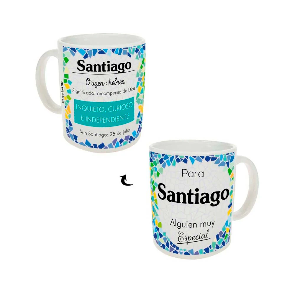 Taza para Santiago