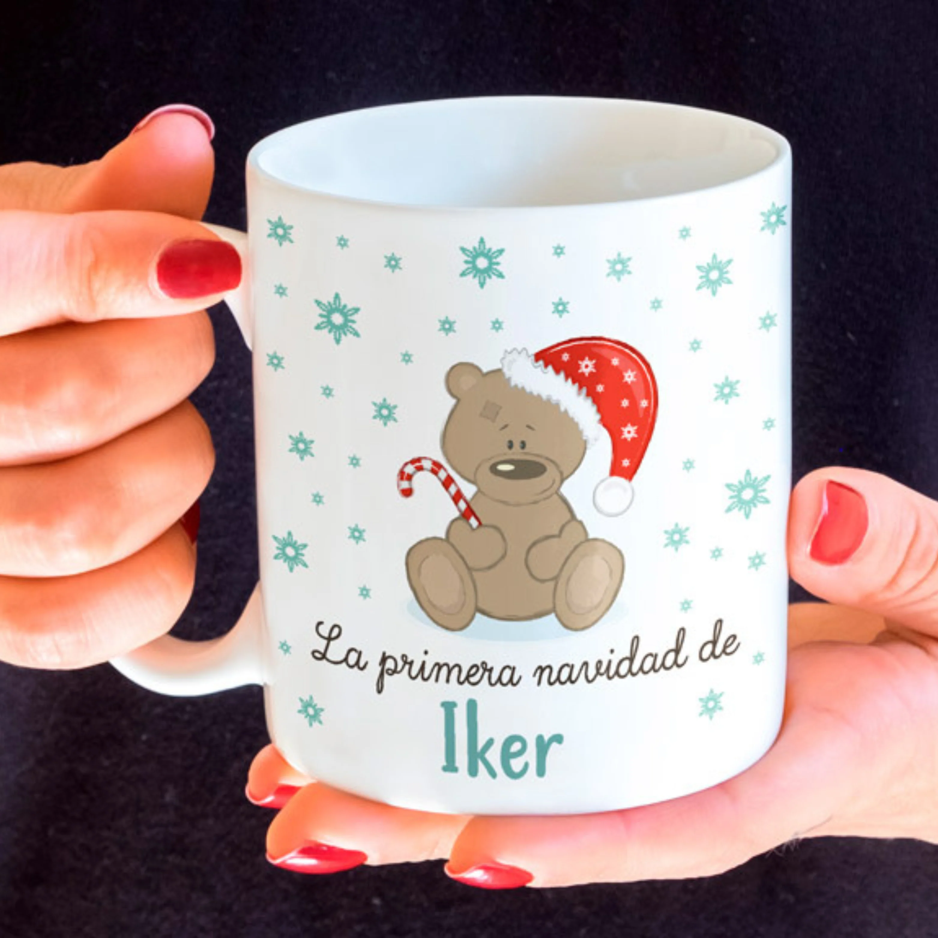Taza personalizada "Mi primera Navidad"