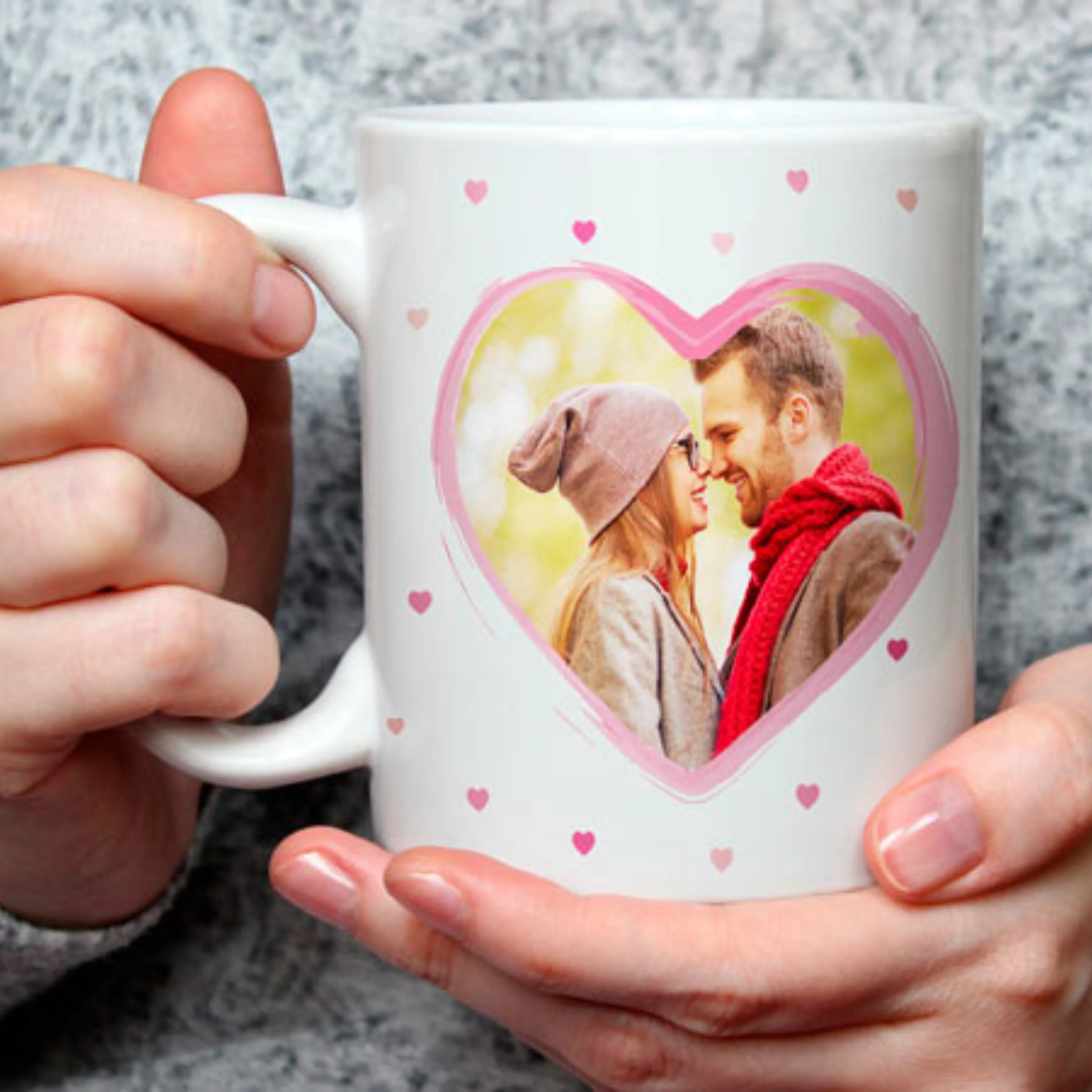 Taza personalizada "Foto Corazón"