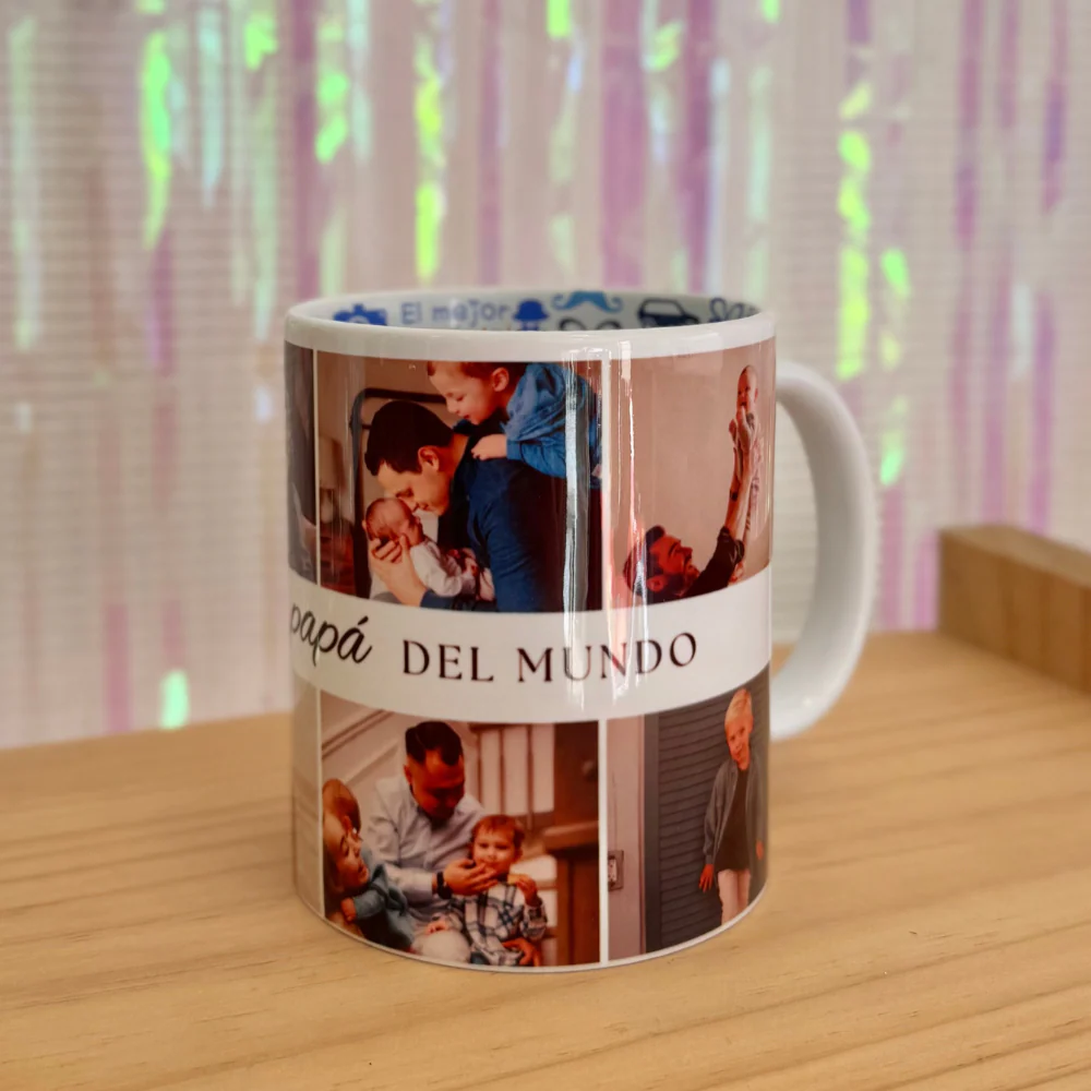 Taza personalizada "Papá, el mejor del mundo" - Image 2