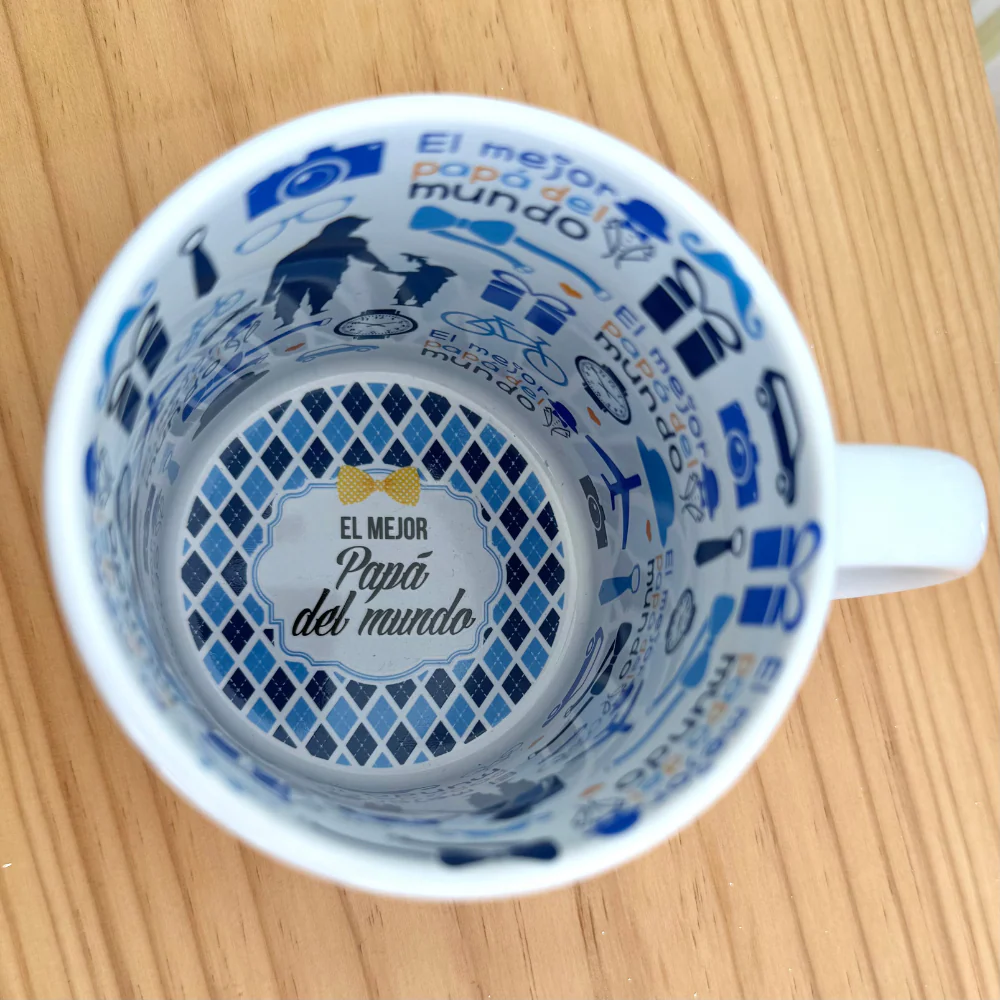 Taza personalizada "Papá, el mejor del mundo" - Image 3