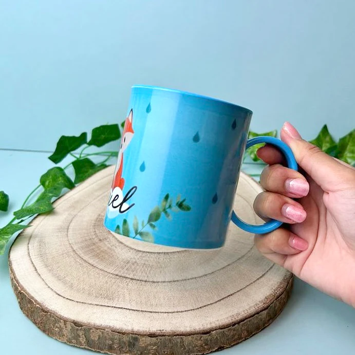 Taza plástico interior color personalizada - Image 2